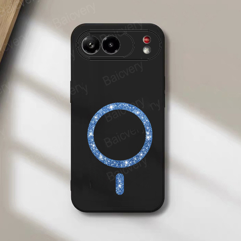 Vỏ TPU mềm mờ cho ZTE Nubia AIR Pro có nhãn dán từ tính cho Ốp lưng NUBIA AIR 5G