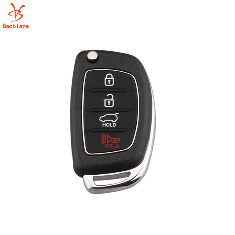 Gấp Lật Từ Xa Chìa Khóa Fob Dành Cho Xe Hyundai I10 I20 I30 I35 I40