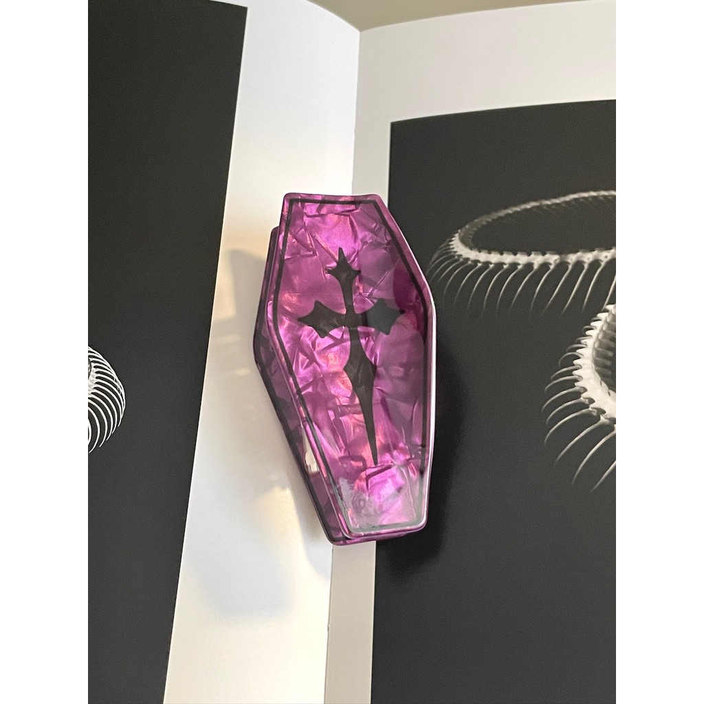 Kẹp tóc Phantom Coffin phong cách Vintage cổ điển