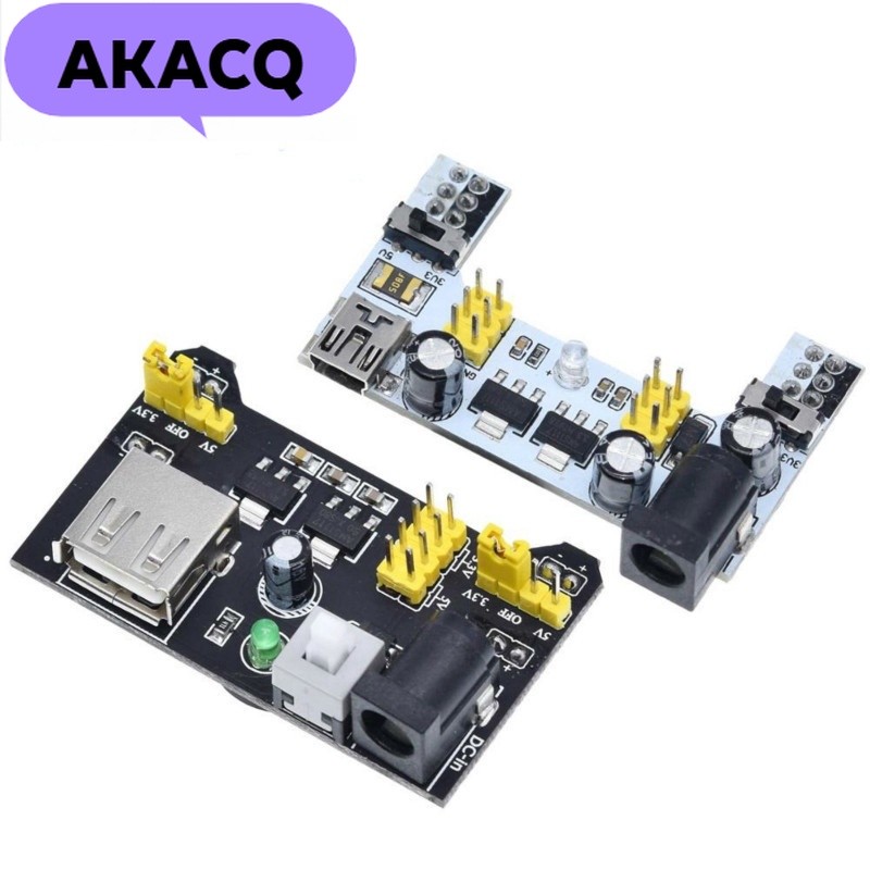 MB102 Breadboard Power Supply Module MB102 white Breadboard Mô-đun nguồn chuyên dụng 2 chiều 3.3V 5V