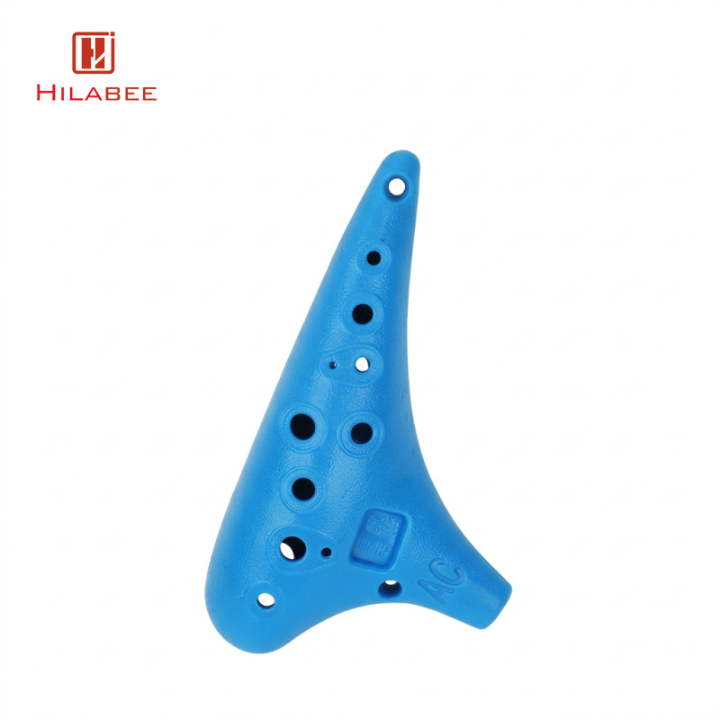 Nhựa bền Ocarina 12 lỗ Alto C Ocarina Sáo Ocarina Nhạc cụ chuyên nghiệp dành cho người mới bắt đầu v