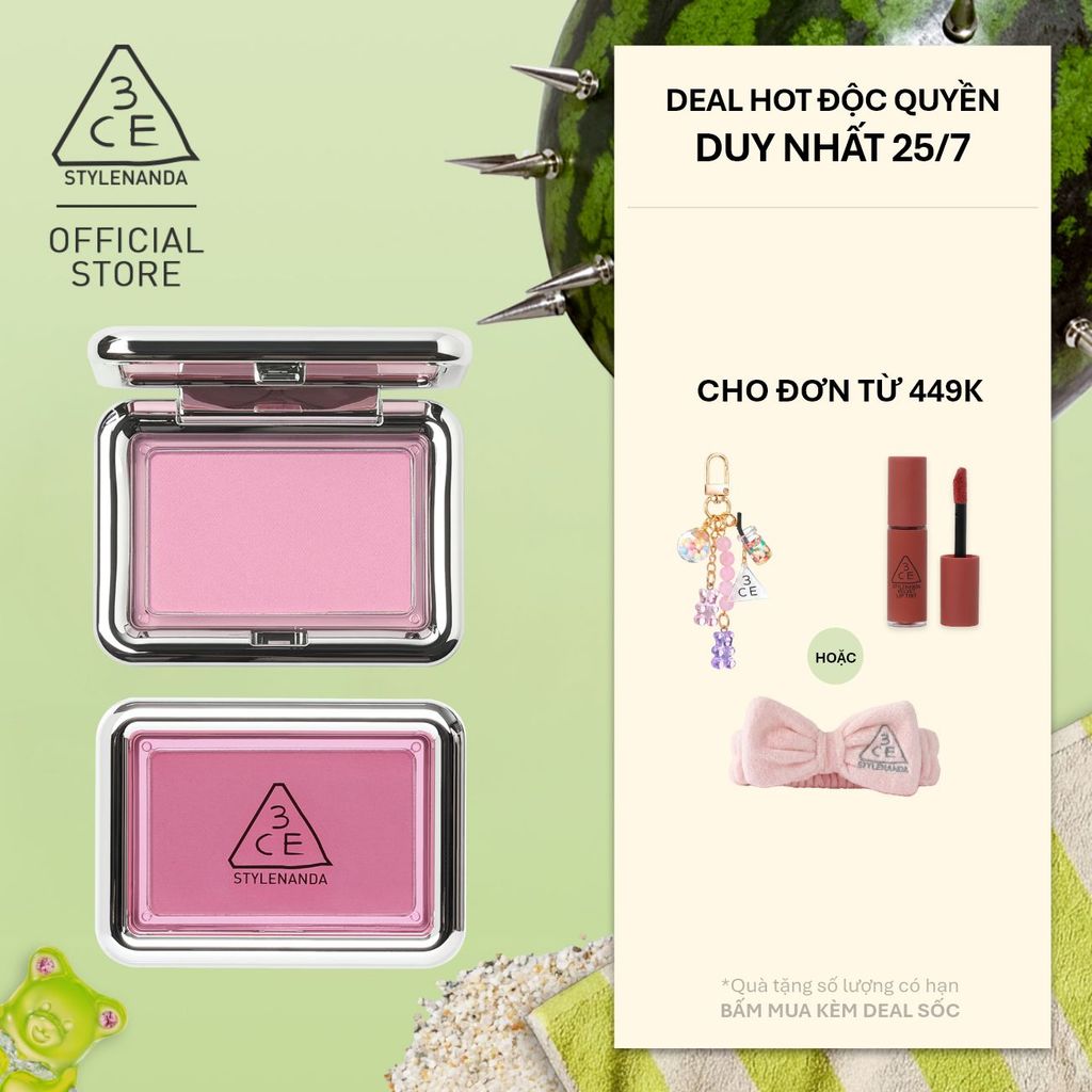 Bảng Phấn Má Hồng Tiện Dụng 3CE New Take