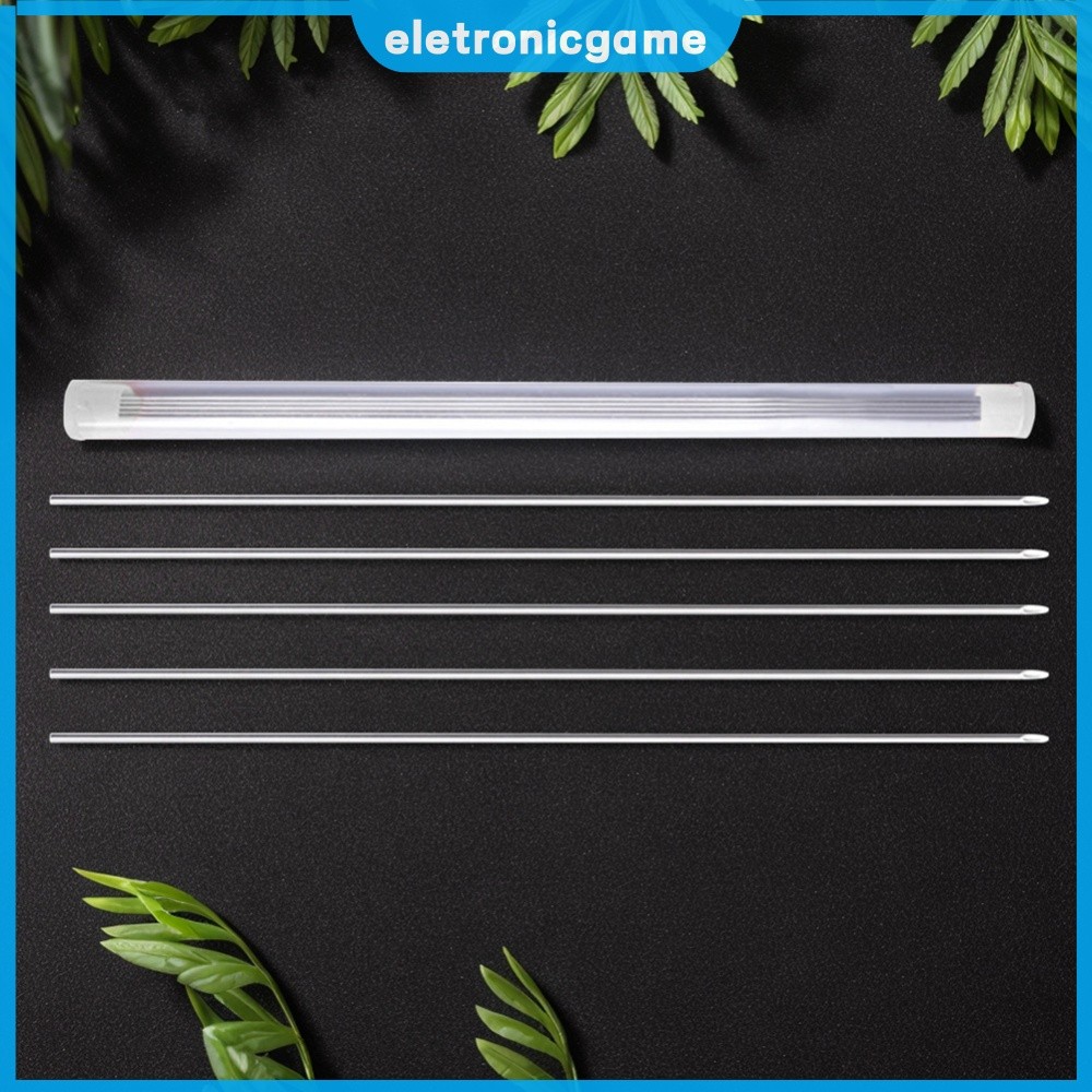 5 Chiếc Giun Đất Móc Kim Giun Mồi Kim Inox Câu Cá Dễ Dàng Sử Dụng Rỗng Giun Đất Móc Kim Cho Cá Chép 