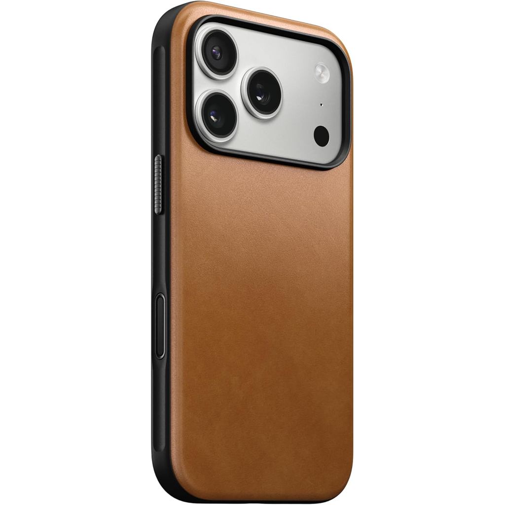 NOMAD Da Hiện Đại Tiếng Anh Tan Tương Thích Với iPhone 17 Pro Da Magsafe Sạc Tương Thích Ốp Điện Tho