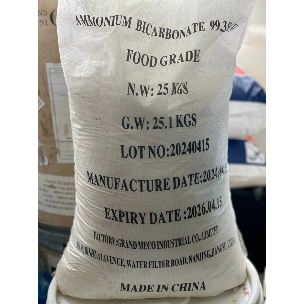 1kg - 5kg Bột khai tạo kết cấu xốp rỗng, trên các vật liệu (NH4HCO3) TH
