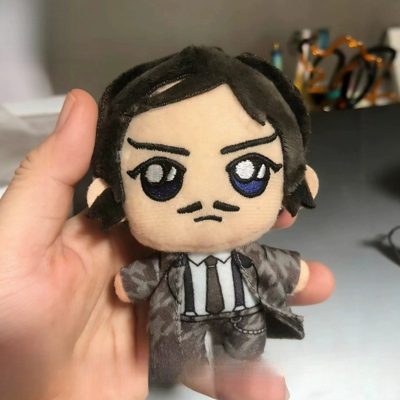 10 cm ‌ Móc khóa búp bê Koumei Mini thám tử Conan ‌ Mặt dây chuyền đồ chơi sang trọng Morofushi Taka