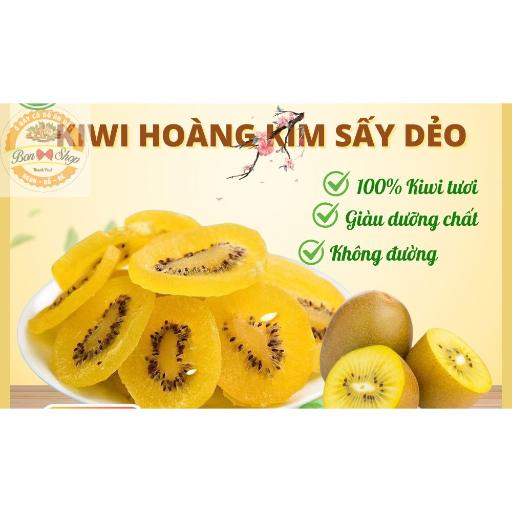 (NGON RẺ) SỈ 5KG KIWI VÀNG SẤY DẺO LOẠI NGON -KIWI SẤY DẺO- KIWI HOÀNG KIM- MỨT KIWI