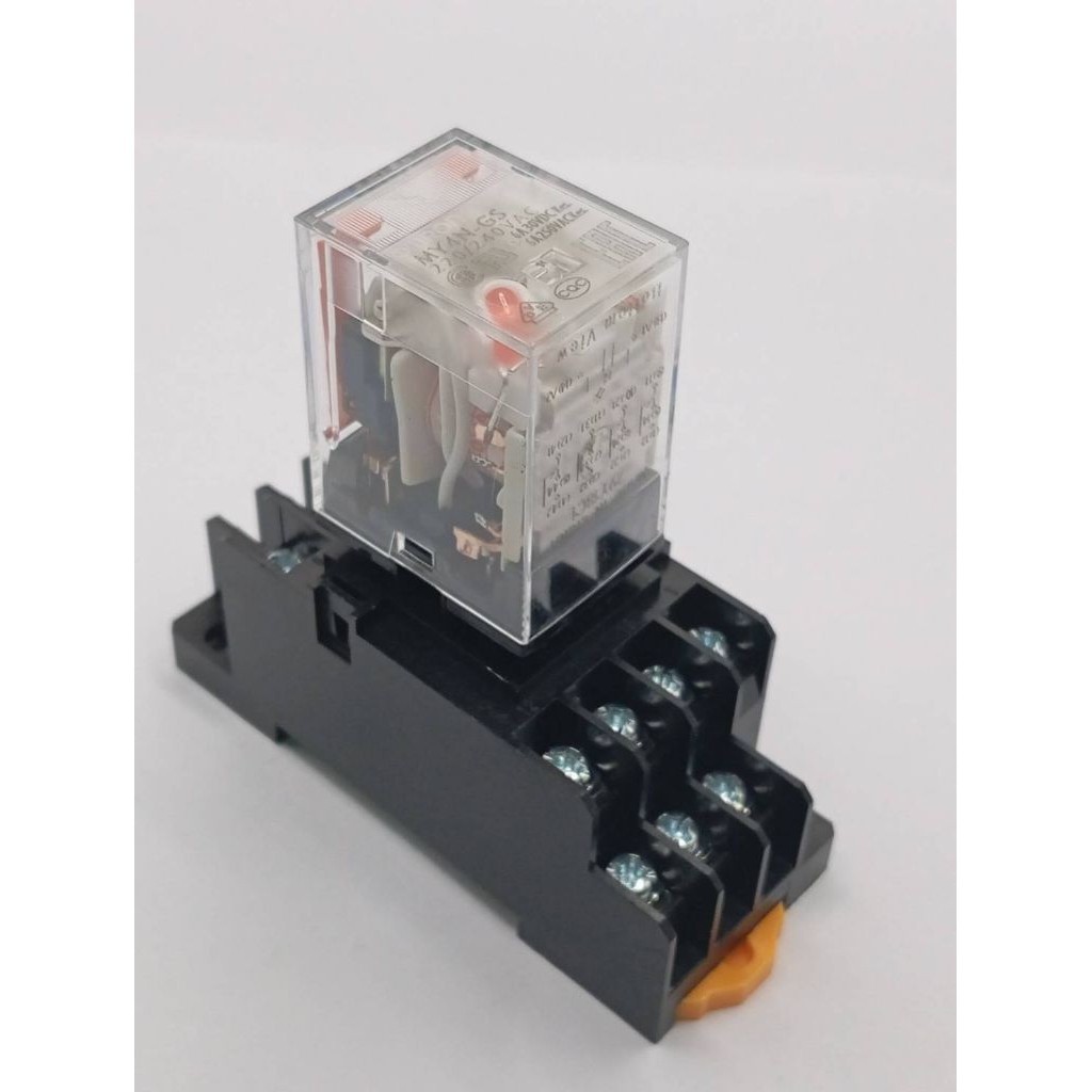 Rơle MY4N-GS + Chân bình thường MY4N-GS 14 Omron Có sẵn nhiều điện áp