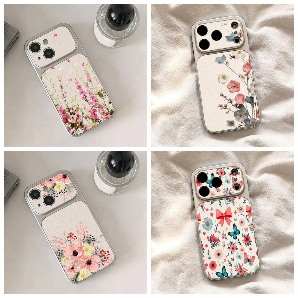 Ốp Điện Thoại Họa Tiết Da Vải Cho Infinix Note 50X 50S 60 Ultra 40 50 60 Pro Hoa Hồng Hoa Họa Tiết C