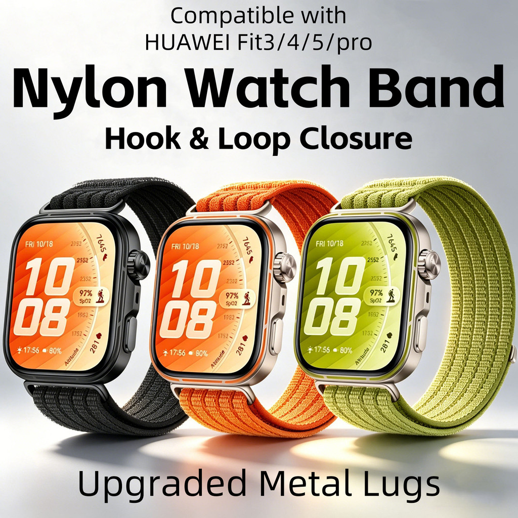 Dây đeo chính hãng mềm mại cho Huawei Watch Fit5 Pro Band cho Huawei Watch Fit5 / Fit4 / Fit3 Huawei