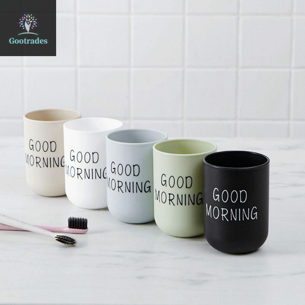 GOOGADES Cốc Giặt Di Động Nhà Bếp Cho Nước Trái Cây Sữa Phong Cách Bắc Âu Nhựa Tổ Chức Du Lịch Trà C