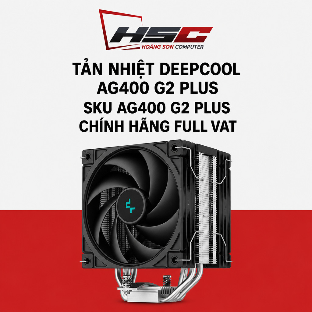 Tản nhiệt khí CPU DeepCool AG400 G2 PLUS - Hàng NEW chính hãng Hải Anh phân phối - Full VAT