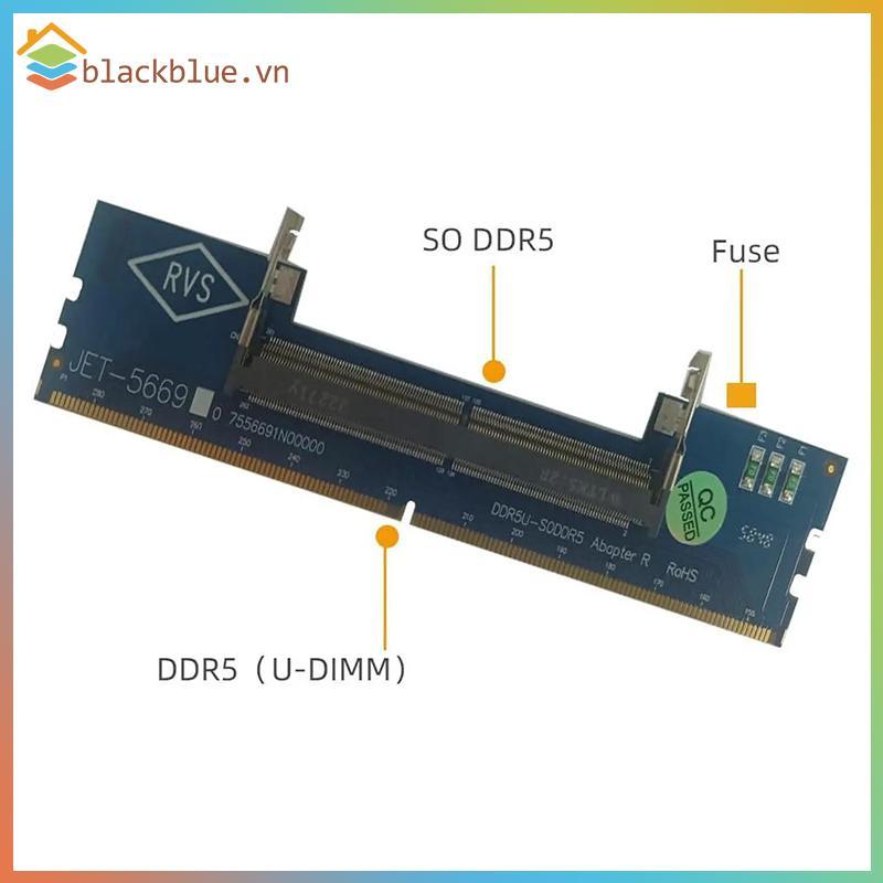 Máy tính xách tay BBLUE DDR5 RAM sang máy tính để bàn DDR5 U-DIMM Bộ chuyển đổi bảo vệ thẻ nhớ Bộ ch