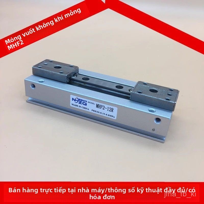 Xy lanh kẹp song song MHF2-8/20D mỏng dẫn hướng trượt khí nén cho máy tự động bền đẹp