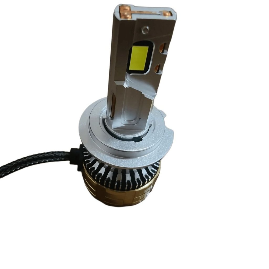 Đèn pha LED ô tô H7 bi cầu laser siêu sáng tích hợp pha cos độ đèn tăng sáng bền đẹp