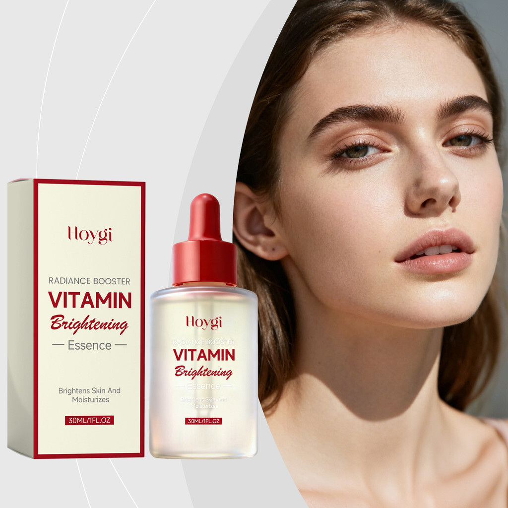 ❈★30ml Vitamin Radiance Booster Essence Làm sáng da Dưỡng ẩm phát sáng Chăm sóc da mặt Hydrating Ser
