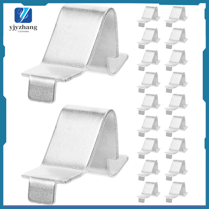 📎 20 Cái Kẹp Kim Loại Chịu Lực Nặng Iron Shelf Hỗ Trợ Giá Đỡ Văn Phòng