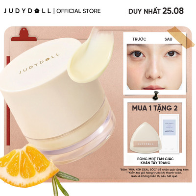 Kem Lót Trang Điểm JUDYDOLL Makeup Base Dưỡng Ẩm Hương Quýt Biển Chống Mốc Nền Giữ nền lâu trôi cho Da khô 30g