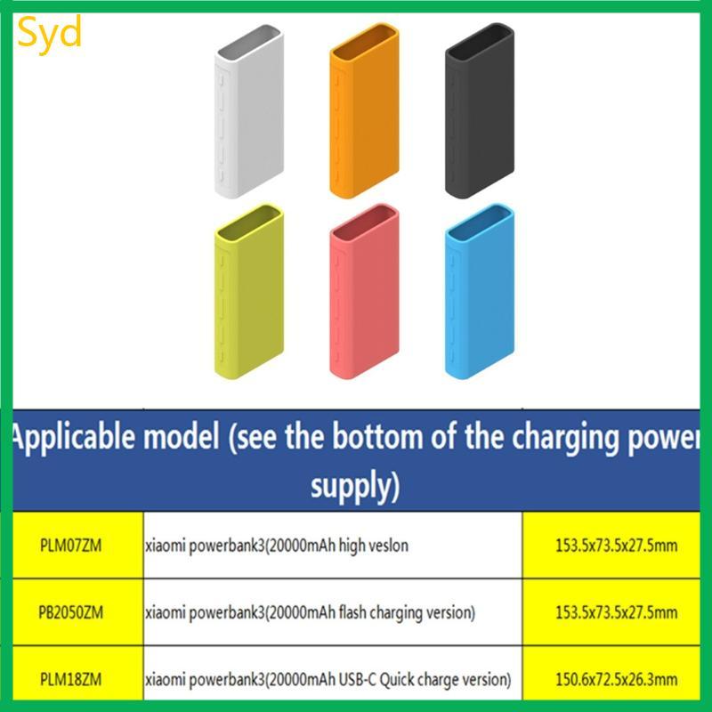 Ốp Lưng Syd Cho 20000mAh PLM07ZM PB2050ZM PLM18ZM Bao Gồm Tất Cả ProtectCover