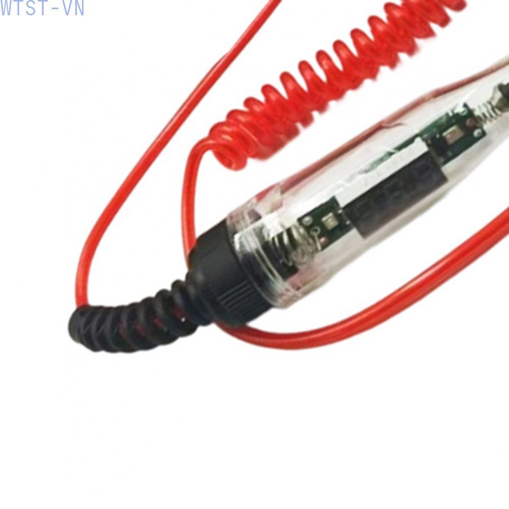 Voltage Tester Pen Clear Voltage Readings Ergonomic Handle For Car Circuits