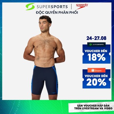 Quần Bơi Nam Speedo Hyperboom Splice - Xanh Navy - 8-A000252002 ADS11