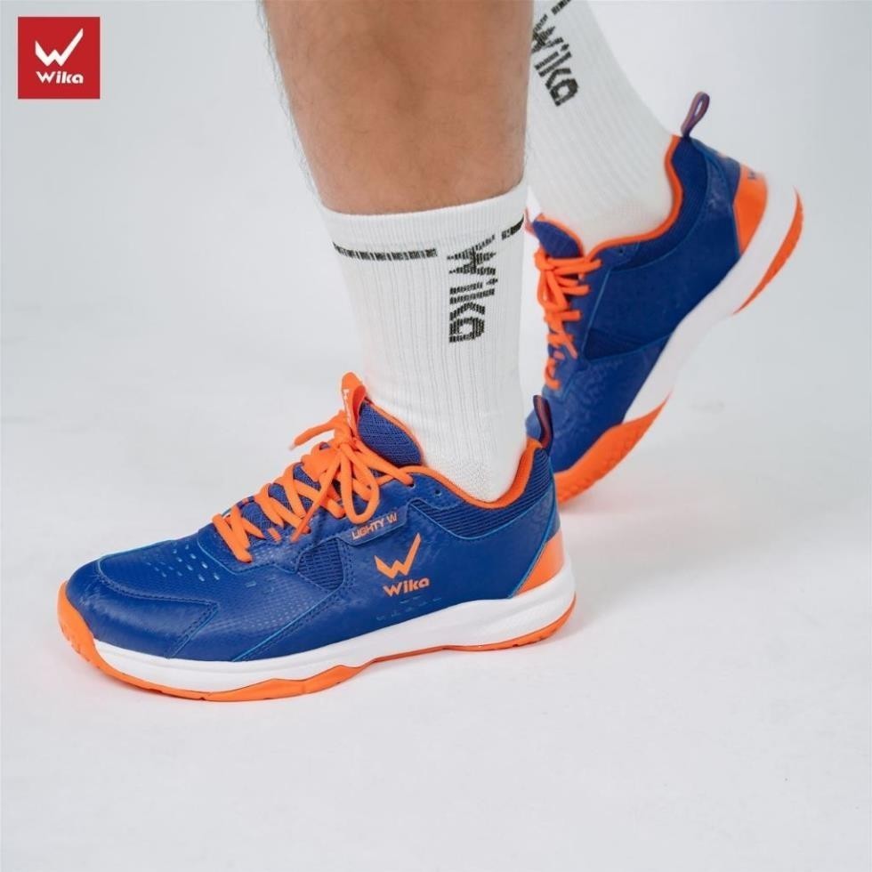 Giày Pickleball Nam Nữ Wika Maru Chính Hãng, Giày Thể Thao Tenis Bóng Bàn Đế Bám Sân