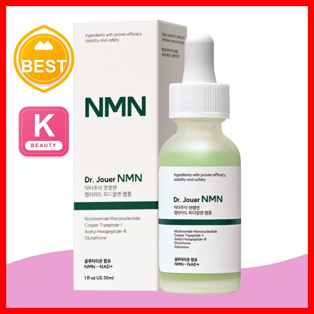 [dr jouer] Serum NMN, 10% Glutathione, 30ml, 1pc / Serum NMN Hàn Quốc / Công thức làm sáng da / Chín