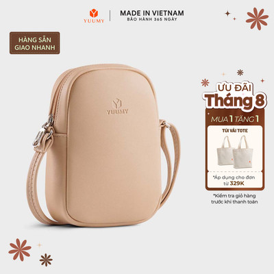 Túi Yuumy (Thời trang nữ mini dáng đứng - Túi đeo chéo da Seasand YN259) Bagsmart