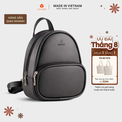 Balo Yuumy (Thời trang nữ phong cách dễ thương - Balo da Seasand YBA105)