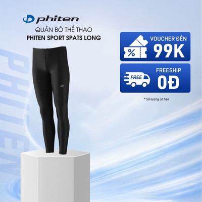 Quần Bó Thể Thao Dạng Dài Phiten Sport Spats Long