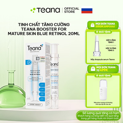 Booster Teana For Mature Skin Blue Retinol tinh chất tăng cường giúp trẻ hoá, tái tạo da 20ml