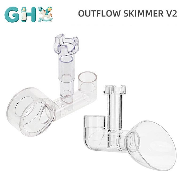 GHX Bể Cá Lily Chảy Ra Ổ Cắm Skimmer Phụ Kiện Lọc Fishbowl Tiếp Liệu Bể Cá Akvarium Trang Trí VN