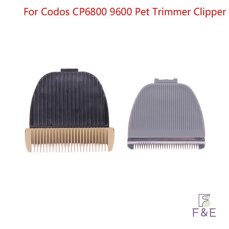 Đầu cắt dao gốm F & E cho Codos CP-9600 Thay thế cho Codos CP6800 9600 Phụ tùng tông đơ thú cưng mới