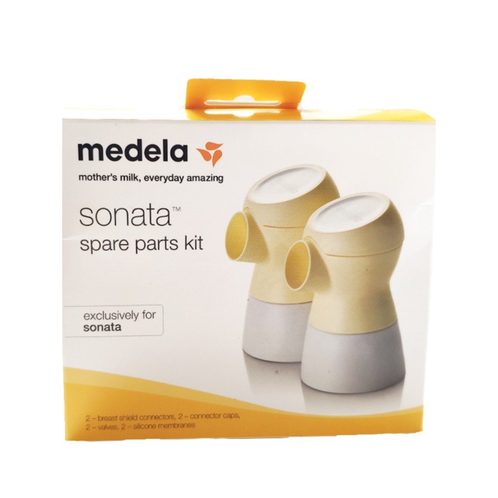 Phụ kiện bơm sữa Medela Medela Medela Vỏ đầu nối toàn bộ + Flake + Thân kết nối + Đế