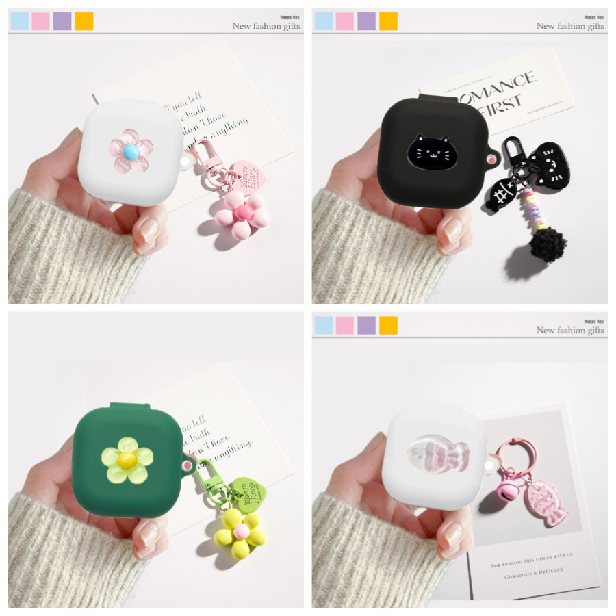 Ốp hoa / hoạt hình cho B & O beoplay EX / EQ Vỏ tai nghe silicon Phụ kiện cho hộp đựng B & O beoplay