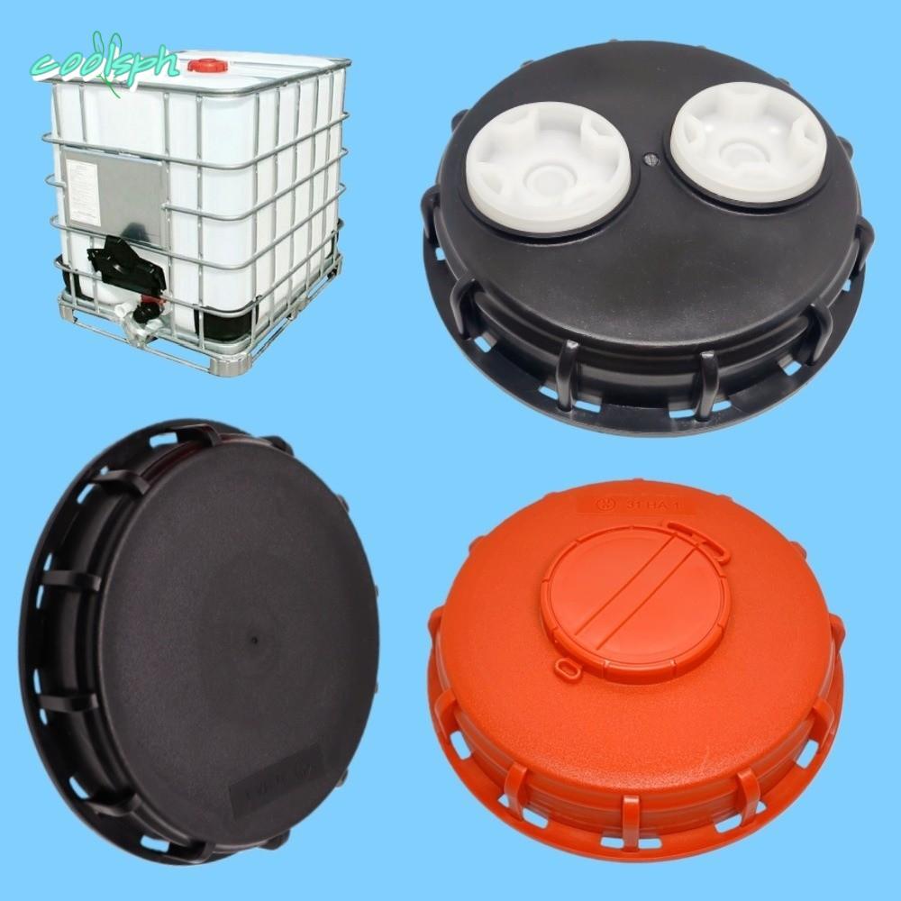 COOLSPH IBC Tote Cap, Nắp Niêm Phong Nhựa IBC Tank Cover, Cấu Trúc Ren Kép Cổng Thông Hơi Nắp Hộp Đự