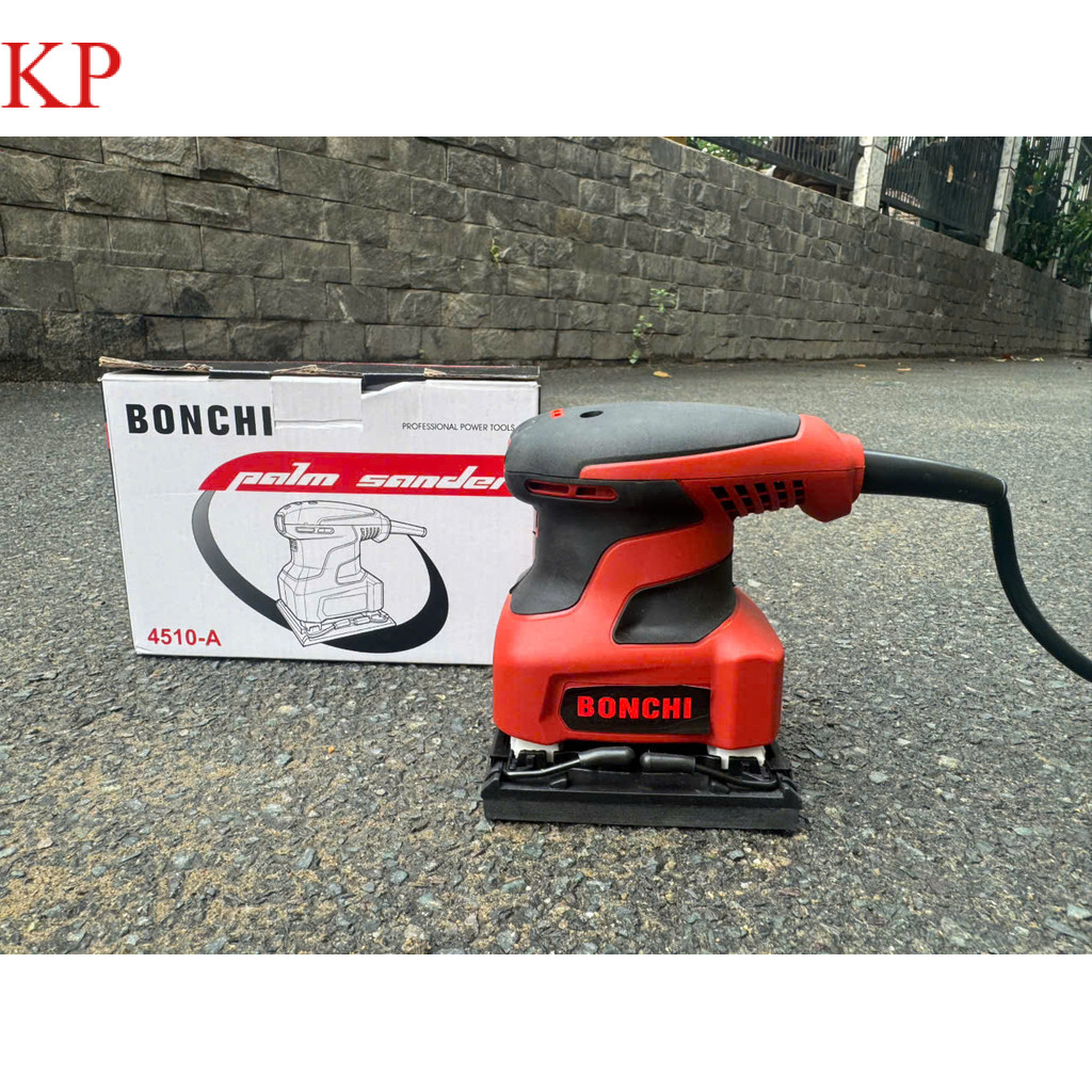 Máy chà nhám vuông 110X110mm 230w NỘI ĐỊA BONCHI BC-NHAM 230W kpt thiết bị xd
