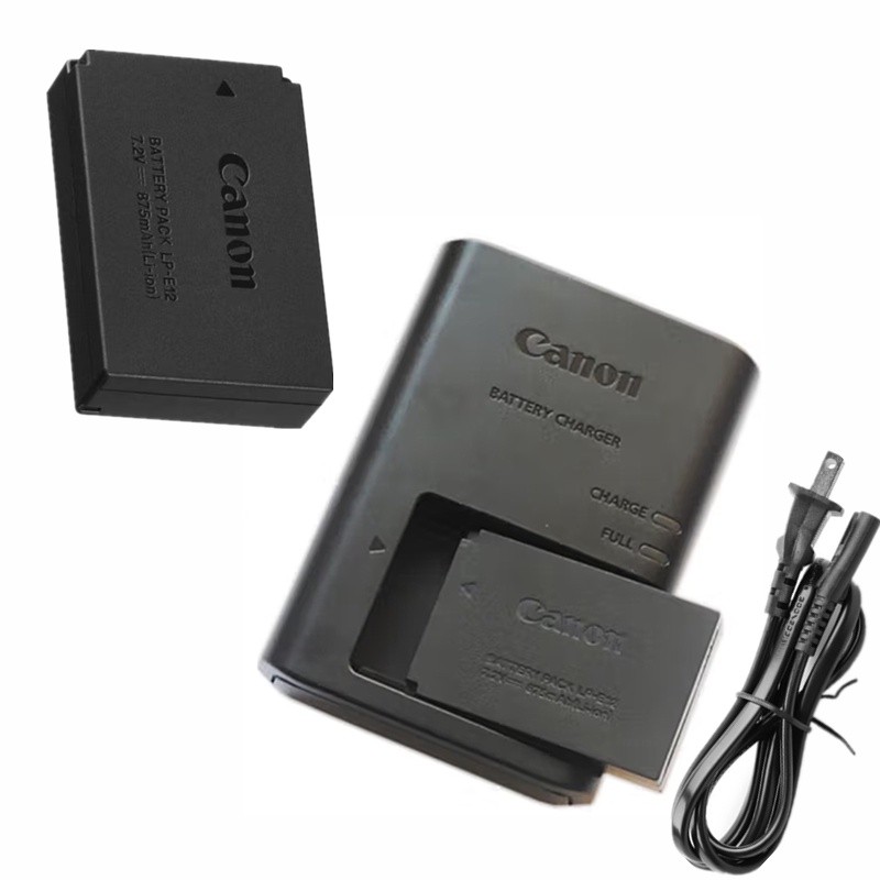 Thích hợp cho Canon EOS M50 Mark II m50 Bộ sạc máy ảnh đơn mini m50 thế hệ thứ hai + Pin LP-E12