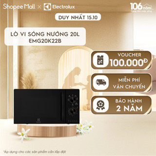 Lò vi sóng để bàn tích hợp nướng Electrolux UltimateTaste 300 20L - EMG20K22B