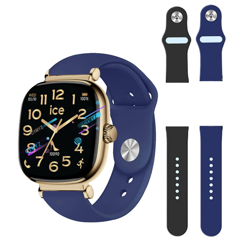 Ice-Watch ICE thông minh SQ 2.0 vuông 1.70 dây đeo Dây đeo silicon cho Ice-Watch SQ 2.0 vuông 1.70 d