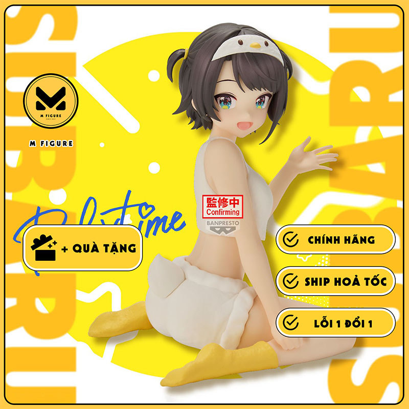 MÔ HÌNH Shirogane Noel - Hololive - Subatomo - Relax Time (Bandai Spirits) FIGURE CHÍNH HÃNG
