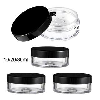 UUMIR 10ML / 20ML / 30ML Loose Powder Nhỏ gọn, Hộp đựng bột rời có thể tái sử dụng, Hộp đựng bột du lịch rỗng không rò rỉ cho du lịch