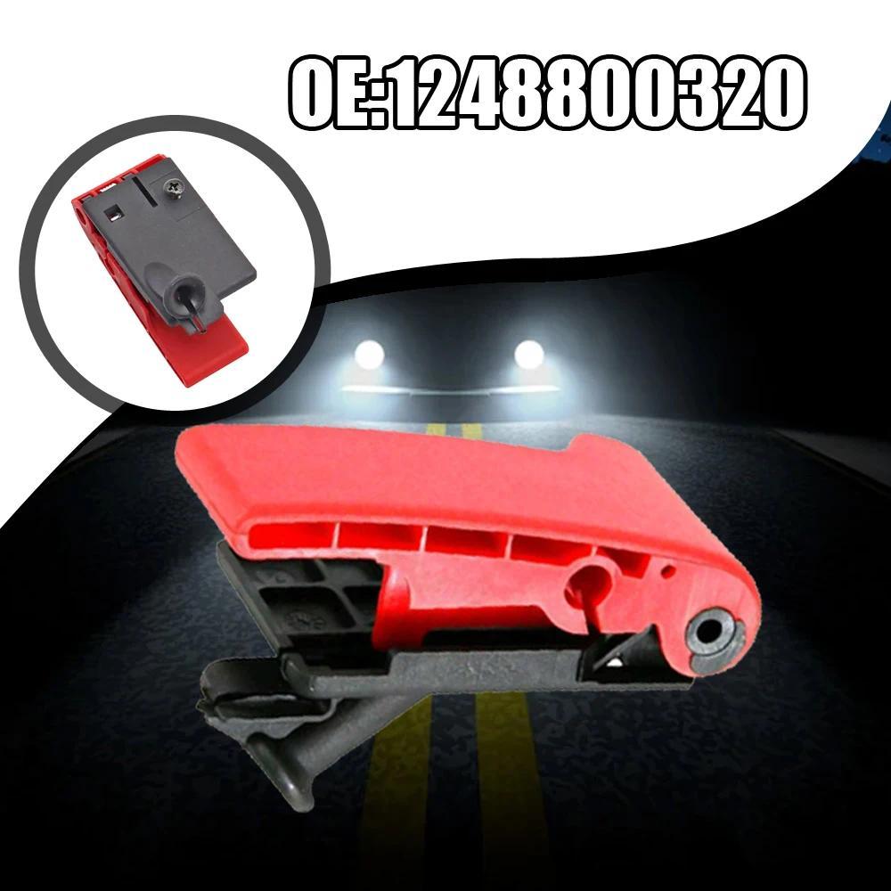 1 Bộ Phận Nội Thất Ô Tô Hood Phát Hành Tay Cầm Đòn Bẩy Cho MERCEDES BENZ W124 W170 W202 W203 W208 W2