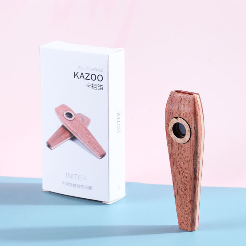 Kazoo Gỗ Kazoo Sáo Gỗ Sáo Còi Đàn Guitar Ukulele Dân Gian Ballad Kèm Hiệu Suất Nhạc Cụ Chuyên Nghiệp