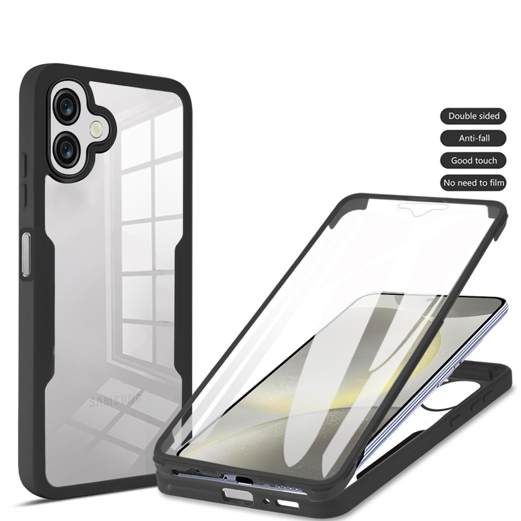Dành Cho Samsung A07 Ốp Lưng Galaxy A06 M07 F07 M06 F06 Vỏ Bảo Vệ Toàn Thân Vỏ Bảo Vệ Hai Mặt Funda 