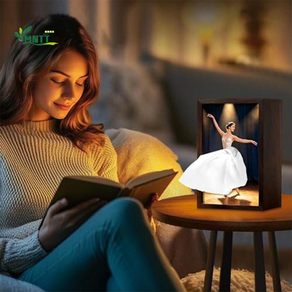 MNTT Ballet Khăn Giấy Hộp Gỗ Để Bàn Thanh Lịch Giá Đỡ Bàn Phòng Ngủ
