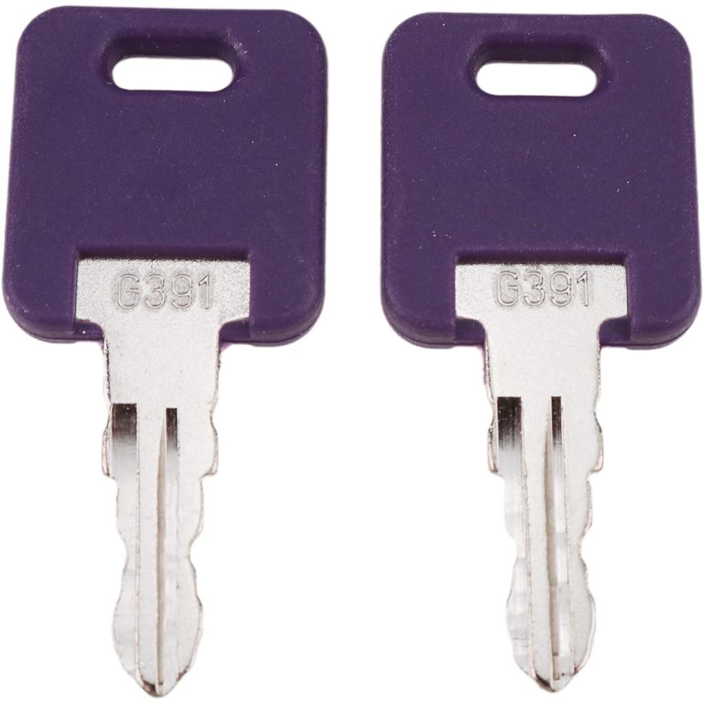 DVPATS 2X RV Camper Keys G391 Tương thích với Global Link, Fastec, Bauer, Lippert Linh kiện RV Hành 