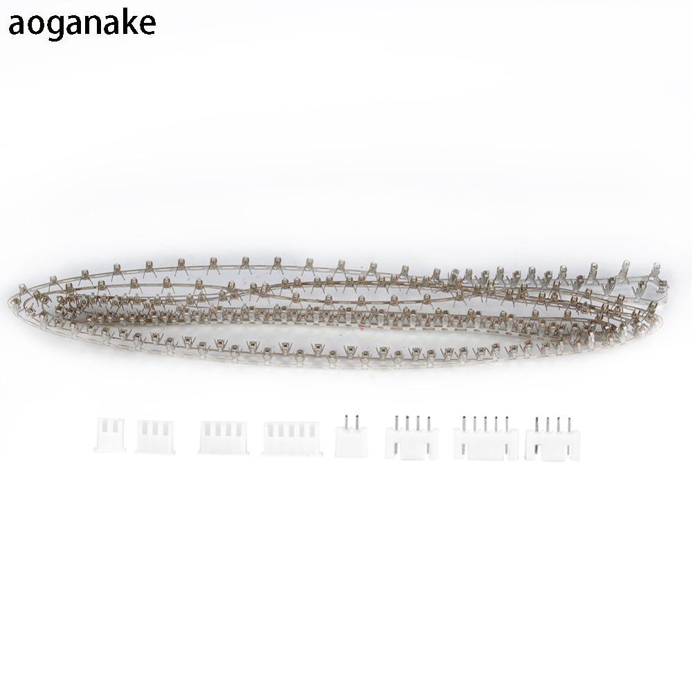 AOGANAKE 560 CÁI Pin Connector Nhà ở, JST-XHP2 / 3 / 4 / 5 Nam Nữ Shrouded Header, Bền 2.54mm Pitch 