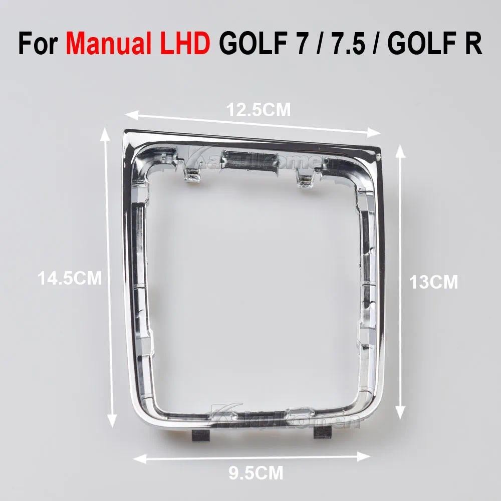 Cho LHD VW Hướng Dẫn Sử Dụng Golf 7 7.5 Golf R Gear Dịch Chuyển Núm Cần Bánh Răng Dính Khung Giá Đỡ 