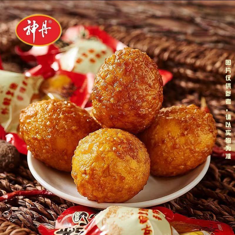 [Shendan Thương hiệu Tiger Skin Egg Instant] Shendan Tiger Skin Egg Bagged Braised Egg Tea Egg Đồ ăn